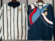 2324 Italy white blue Windbreaker Jacket